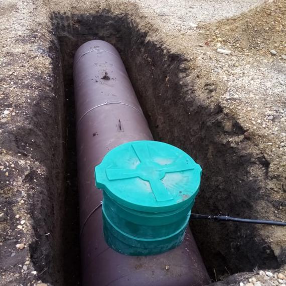 Подключение газгольдера