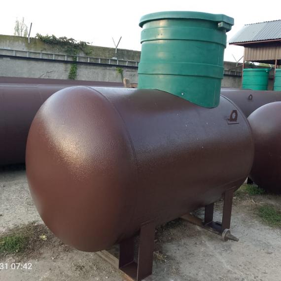 Подключение газгольдера